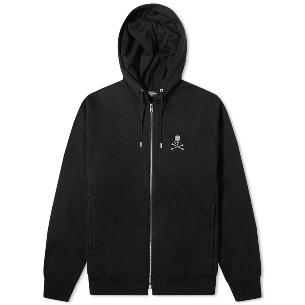 MASTERMIND WORLD Glass Beaded Zip Hoody - 1