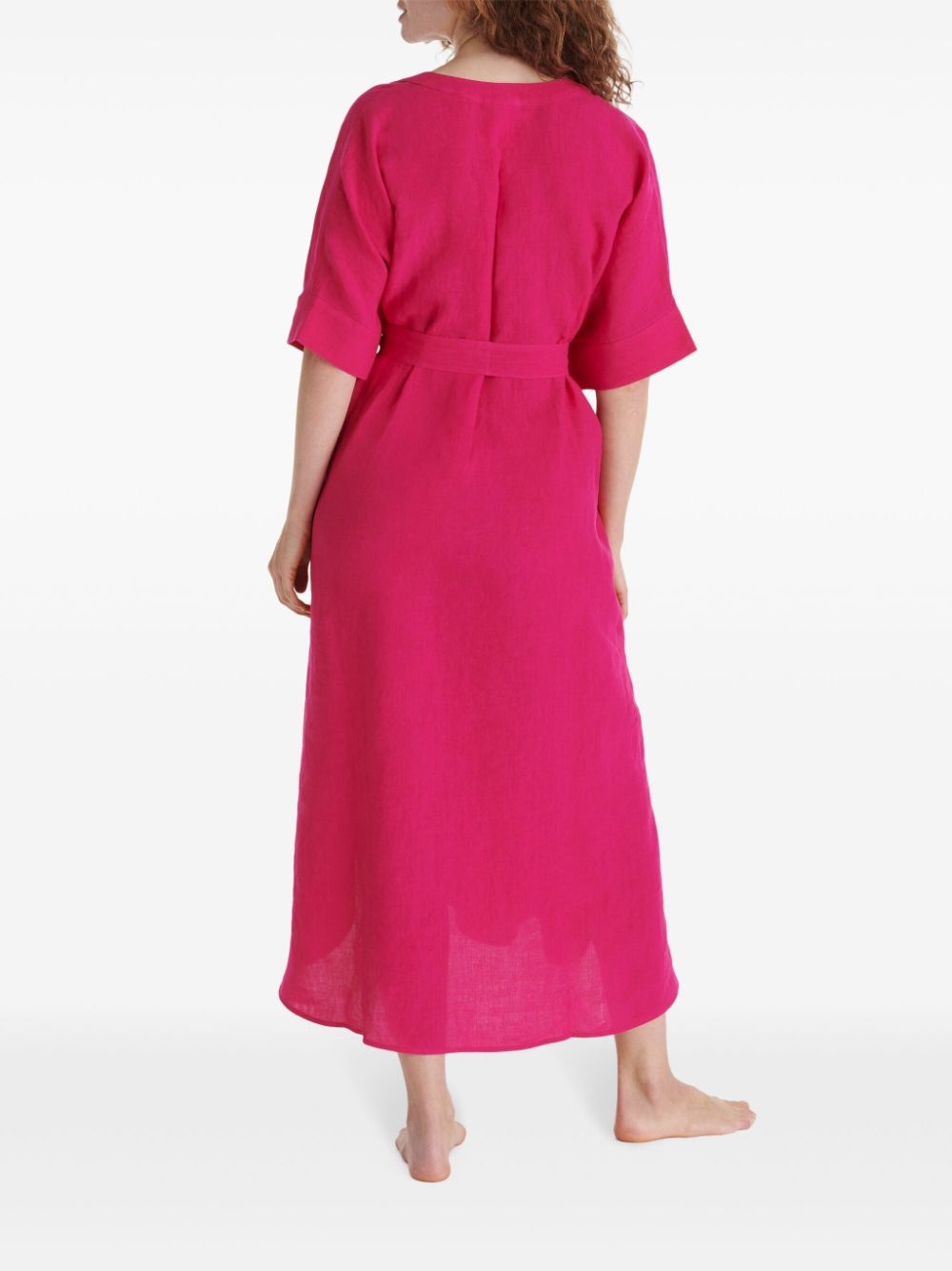 Bibi linen midi dress - 3