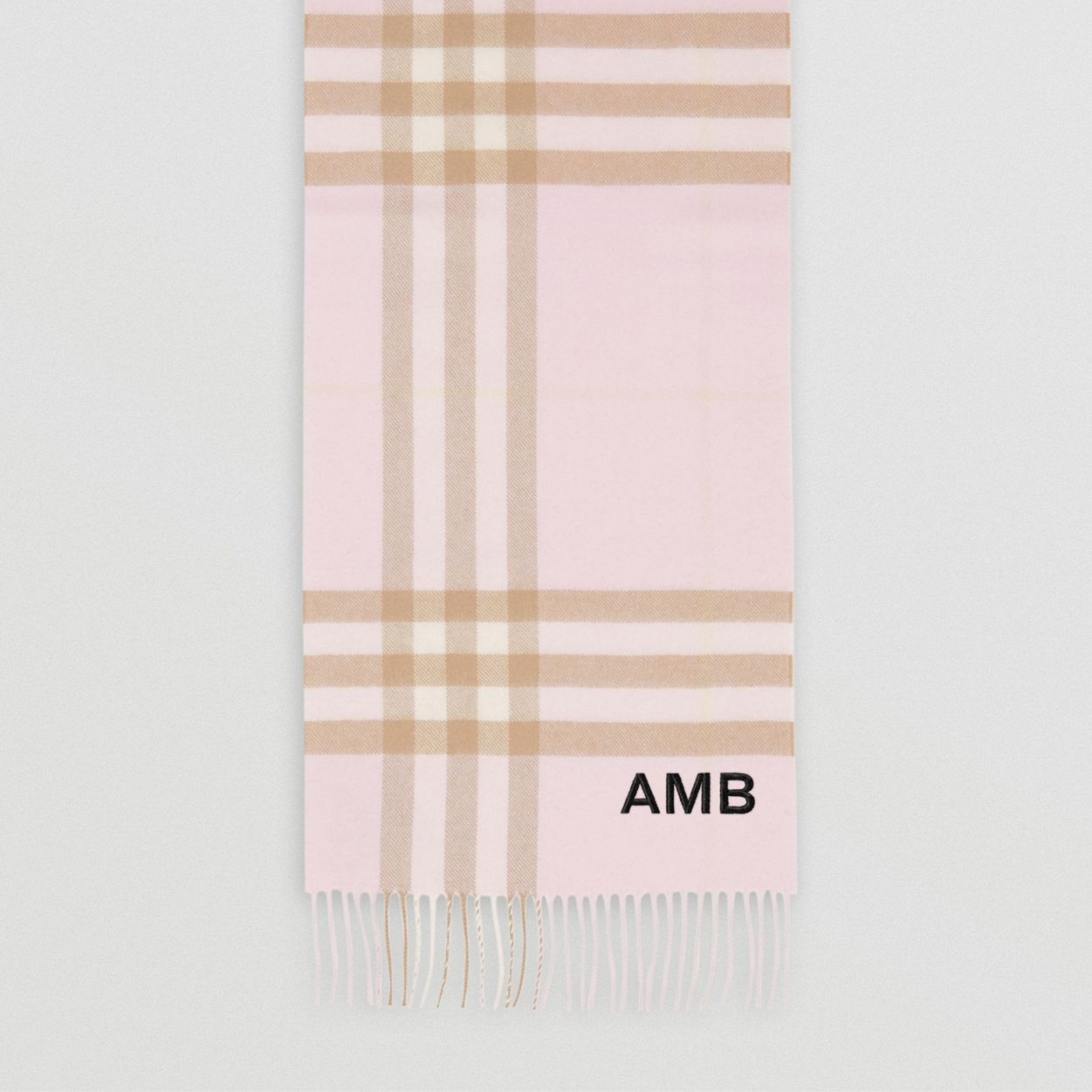 The Classic Check Cashmere Scarf - 9