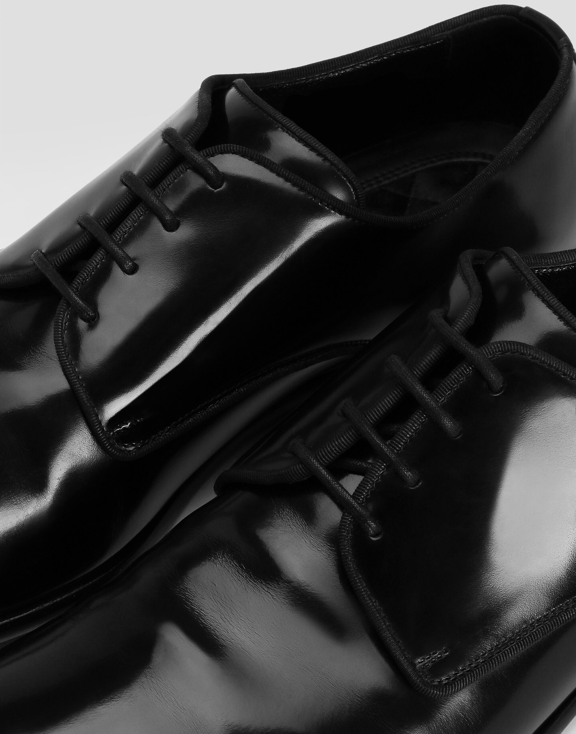 Brushed calfskin Derby shoes - 5