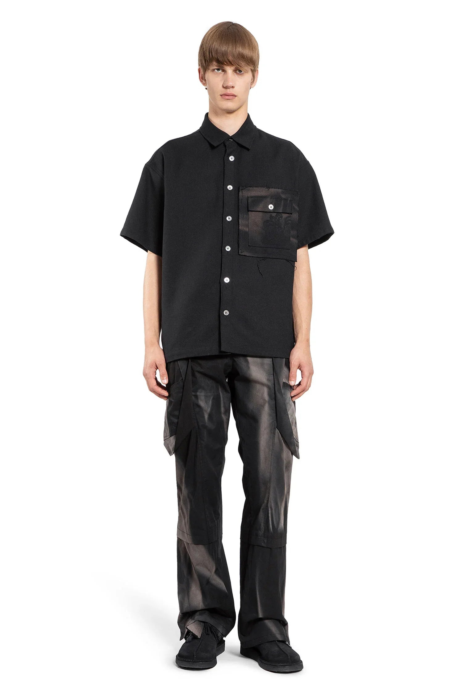 Sunbleached-Draped-Pocket-Trousers - 4