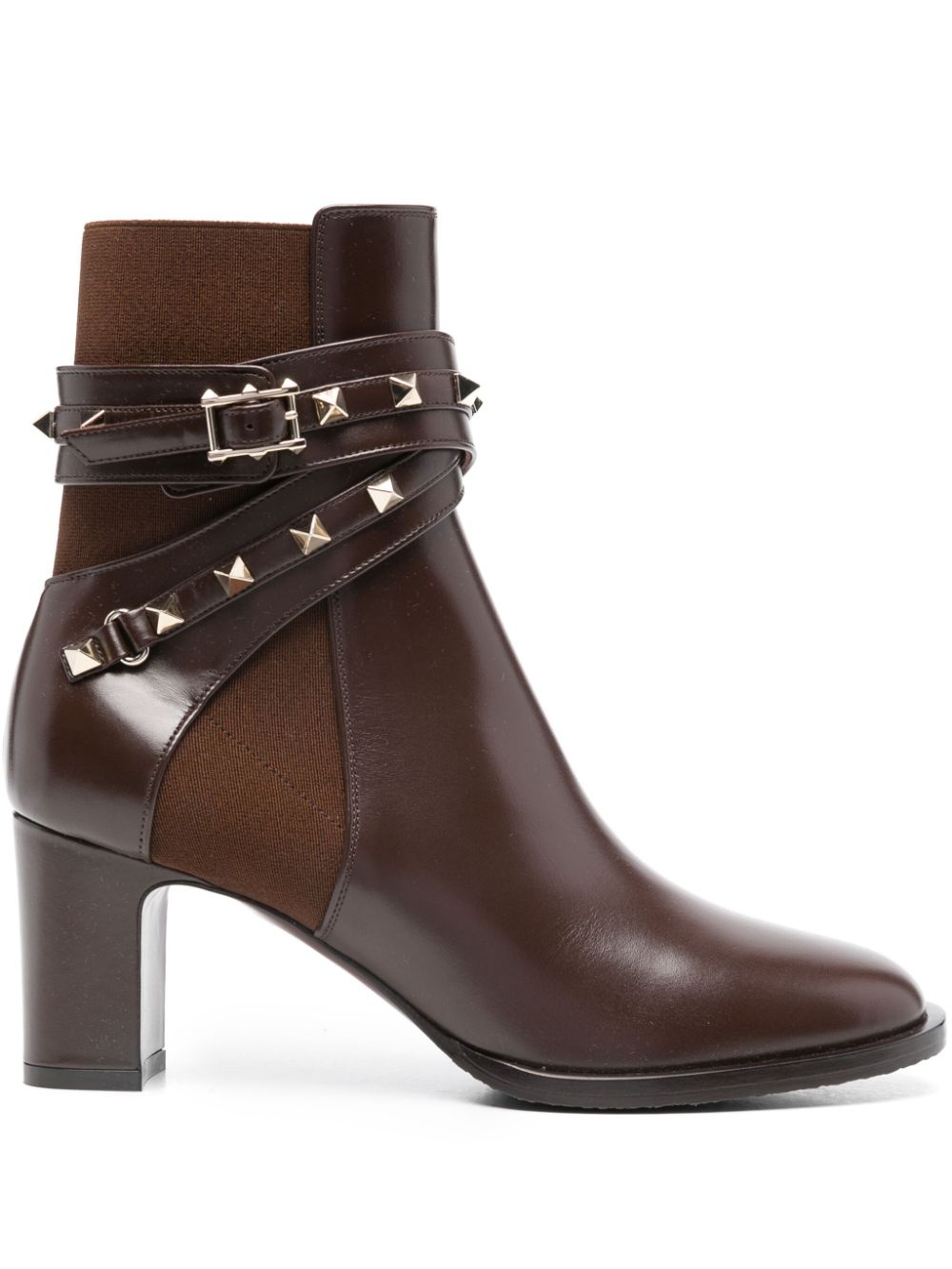 70mm Rockstud-embellished ankle boots - 1