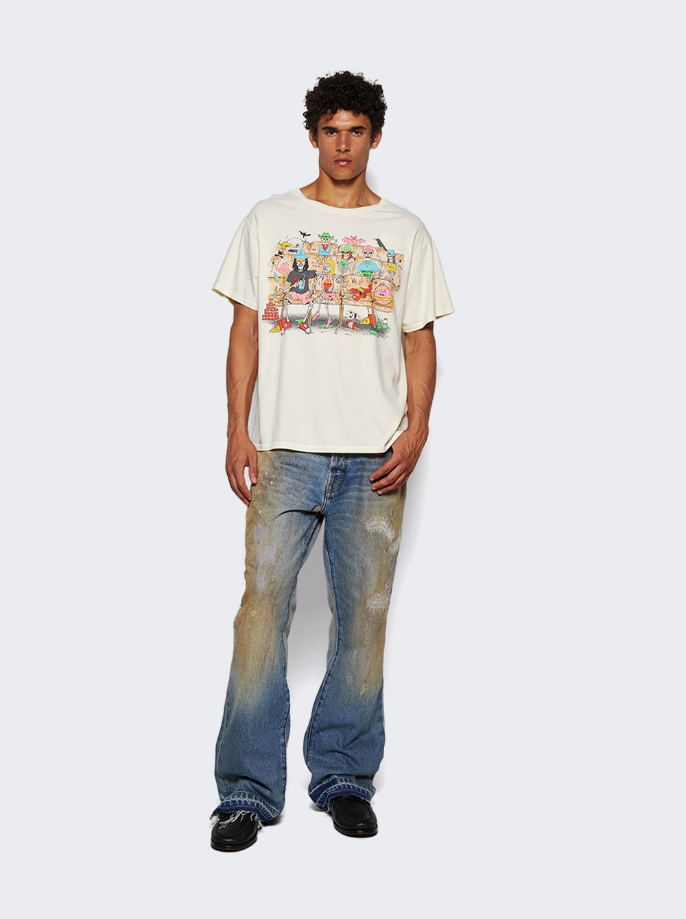 Skeleton Beach Theatre Tee Light Archival White - 5