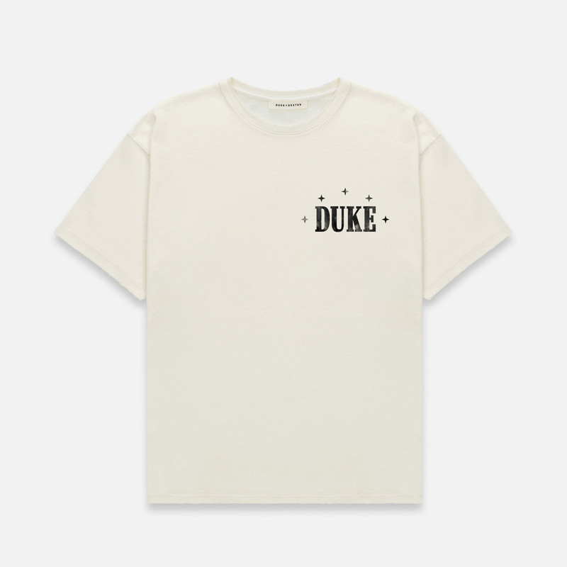 Duke Plus Vintage White T-Shirt 1