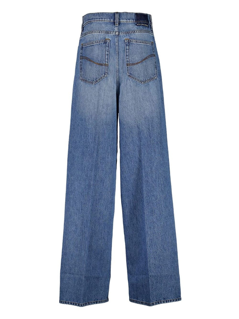 Stella McCartney logo-patch jeans outlook