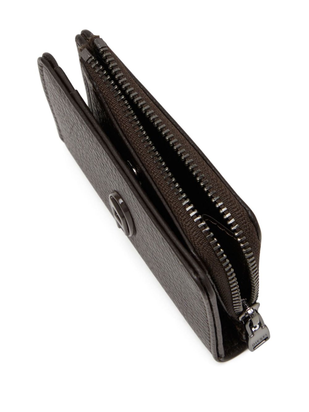 tonal-design leather wallet - 3