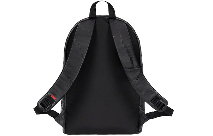 Supreme Patchwork Leather Backpack 'Black' SUP-FW19-957 - 3
