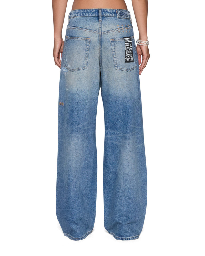 KSUPER JEAN PAINTER BLUE 3