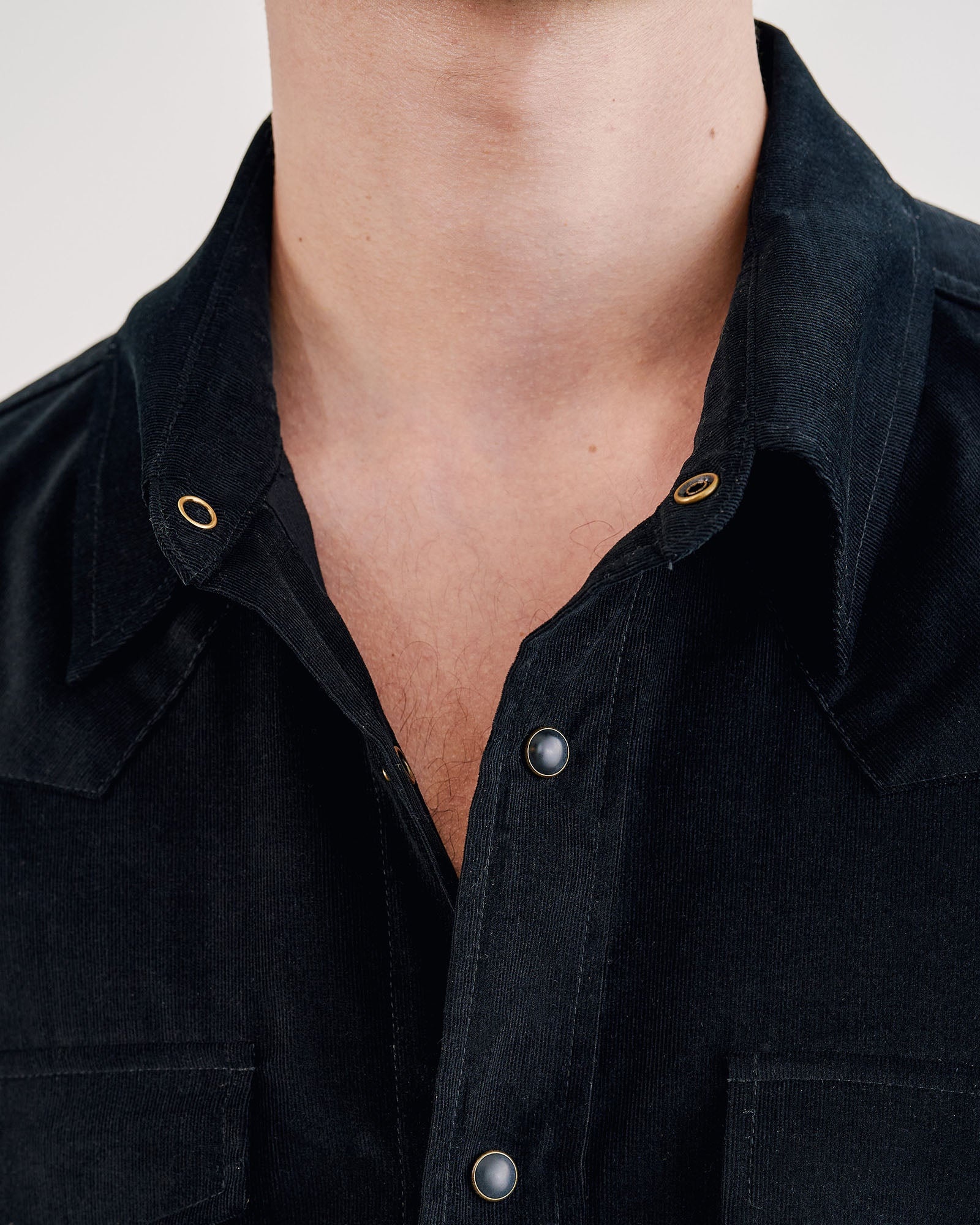 TRAVIS  BUTTON UP - 3
