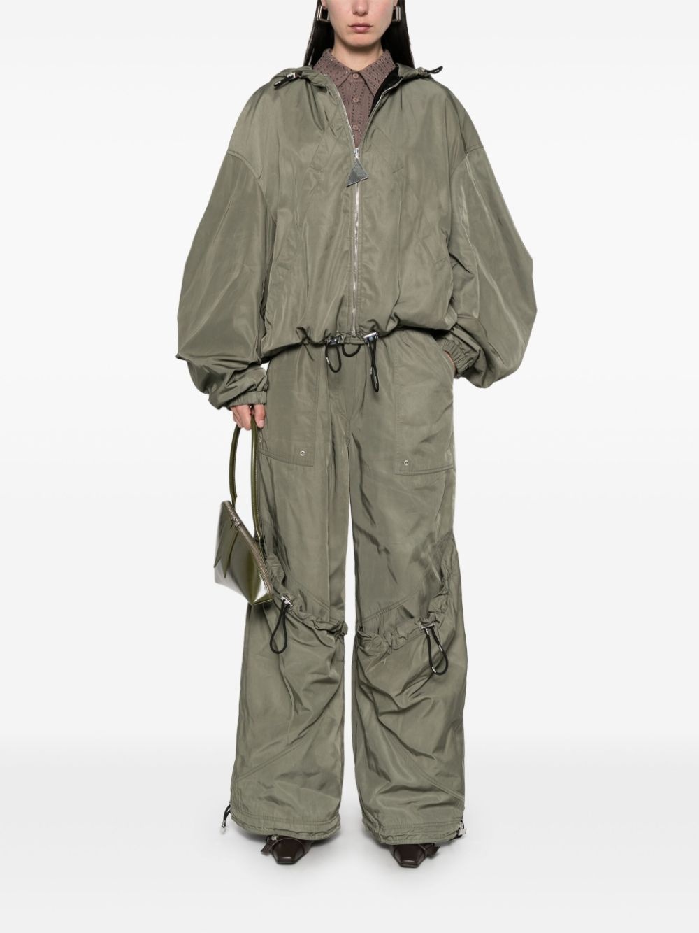 hooded bomber jacket - 2