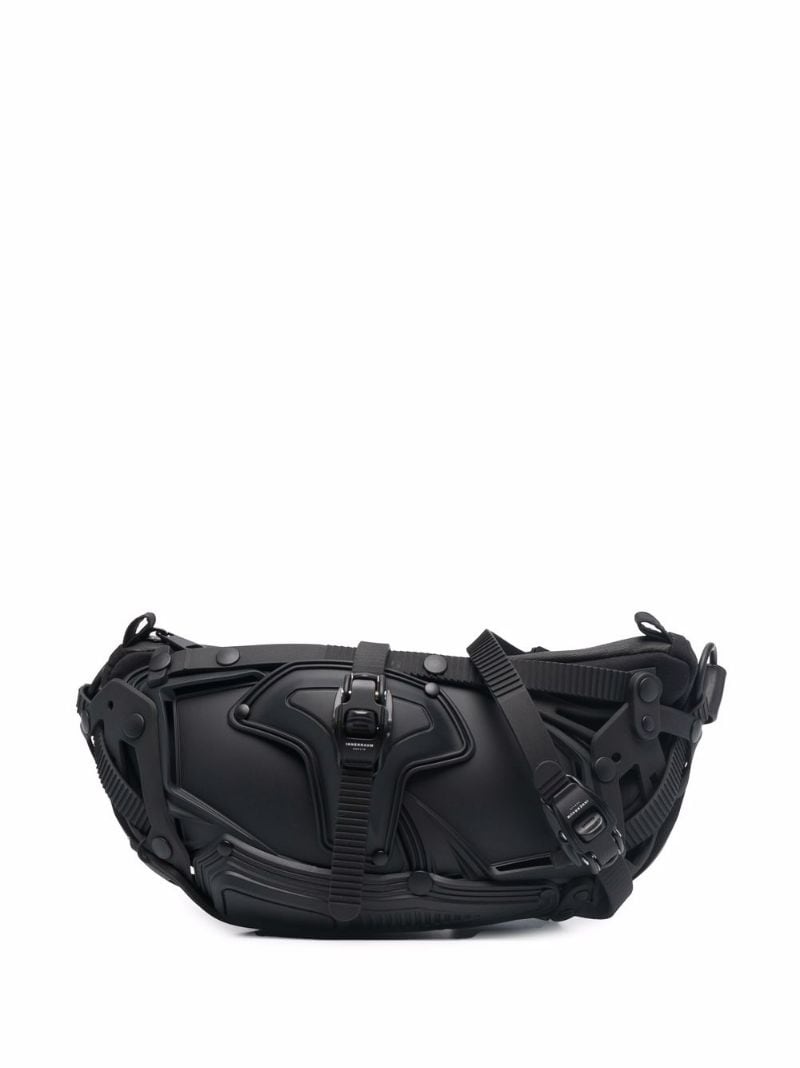 panelled belt bag - 2