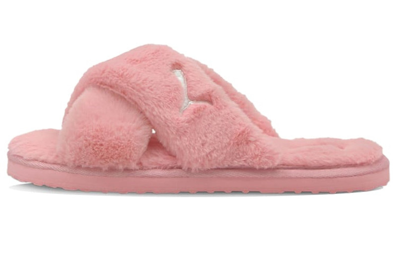 PUMA (WMNS) PUMA Fluff X Strap Slide 'Lotus' 384936-03 outlook