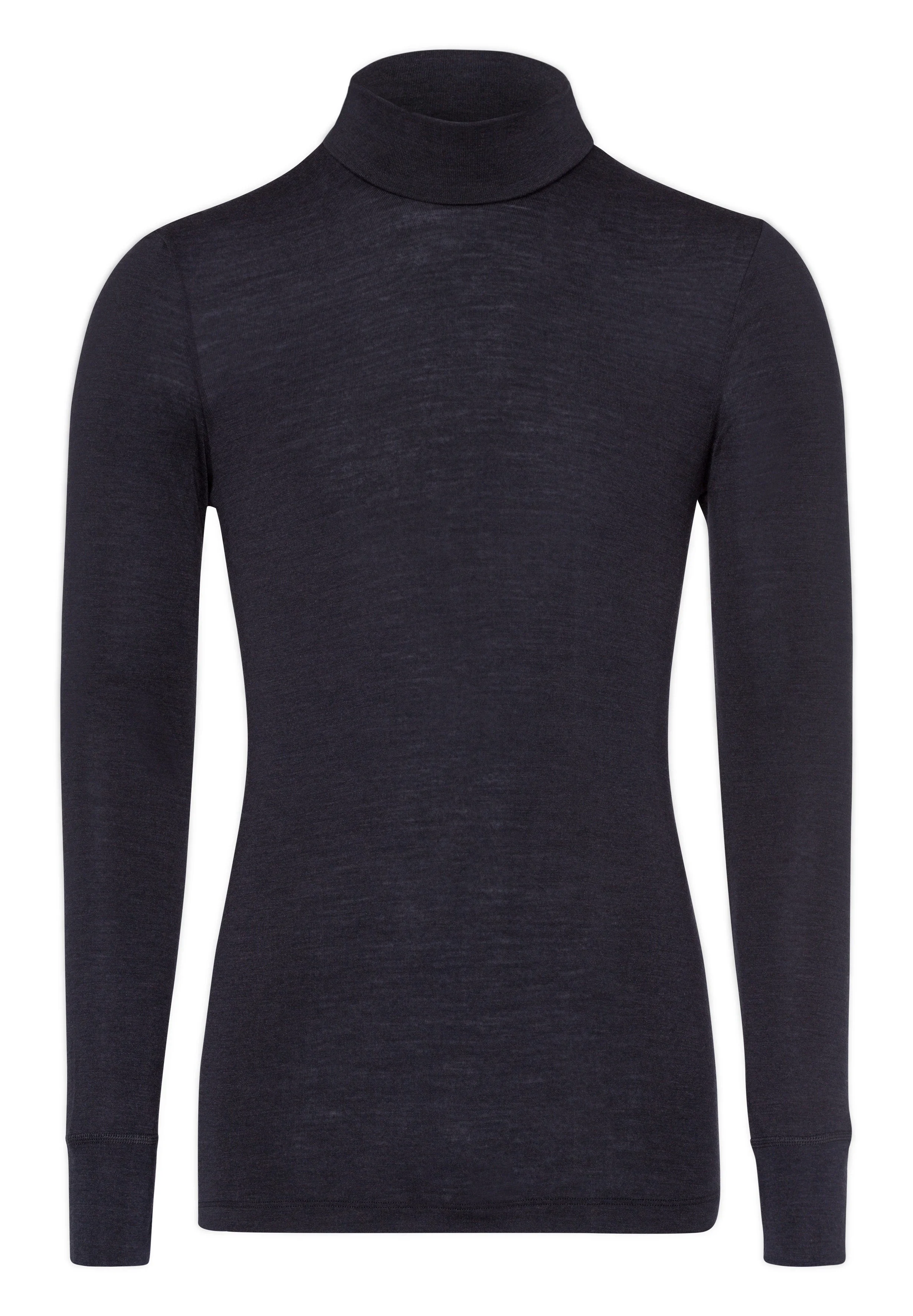 Woolen Silk M Wool and Silk Turtleneck - 1
