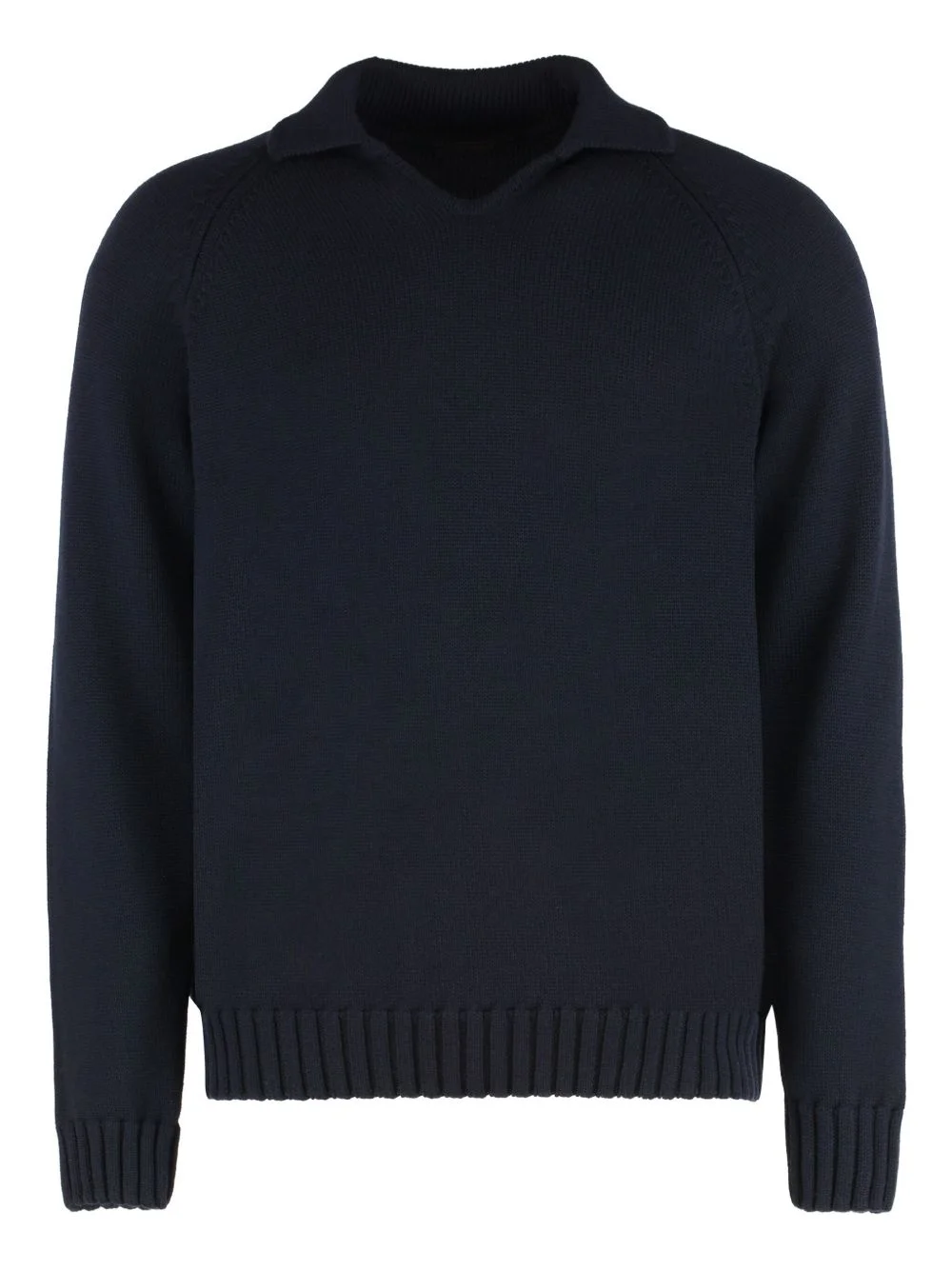 polo-neck wool sweater - 1