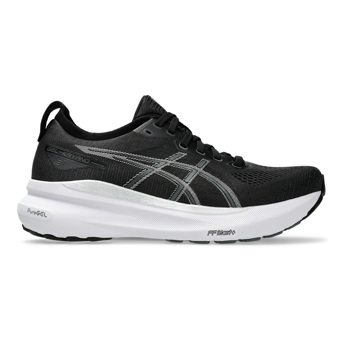 Asics Gel Kayano 31 - Black - Pure Silver - 1