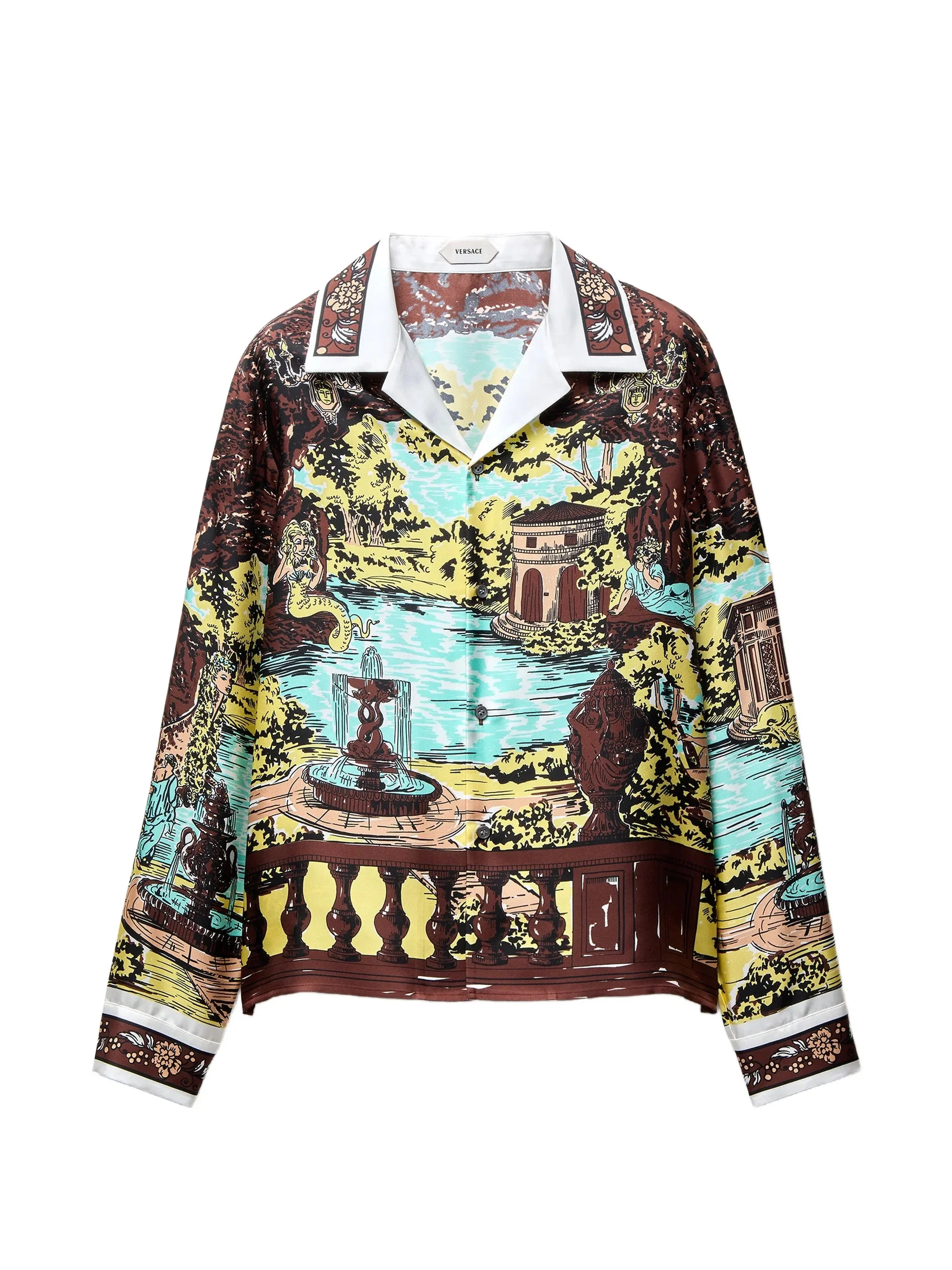 Versace Landscape-print Shirt - 1