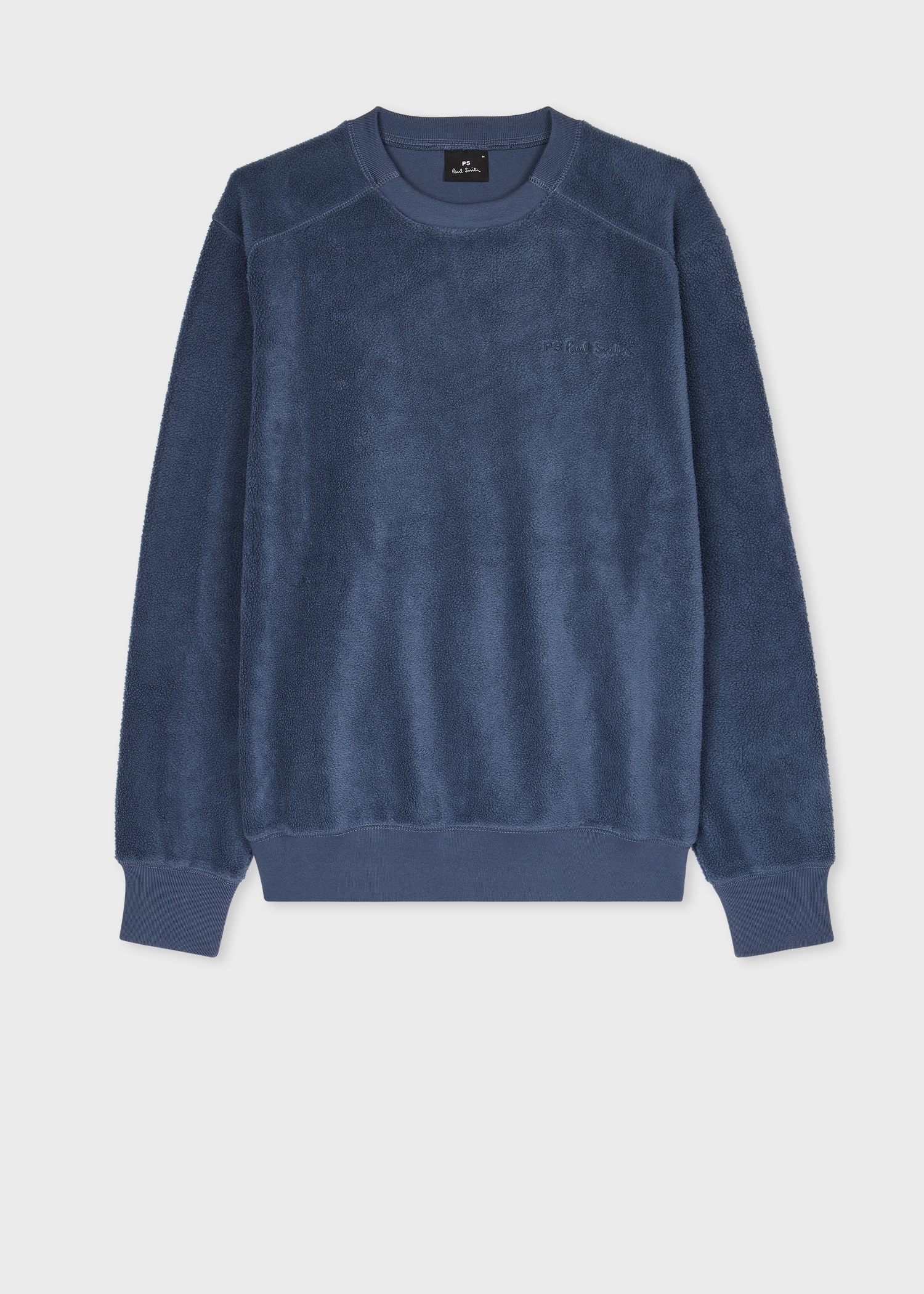 Slate Blue Fleece Sweatshirt - 1