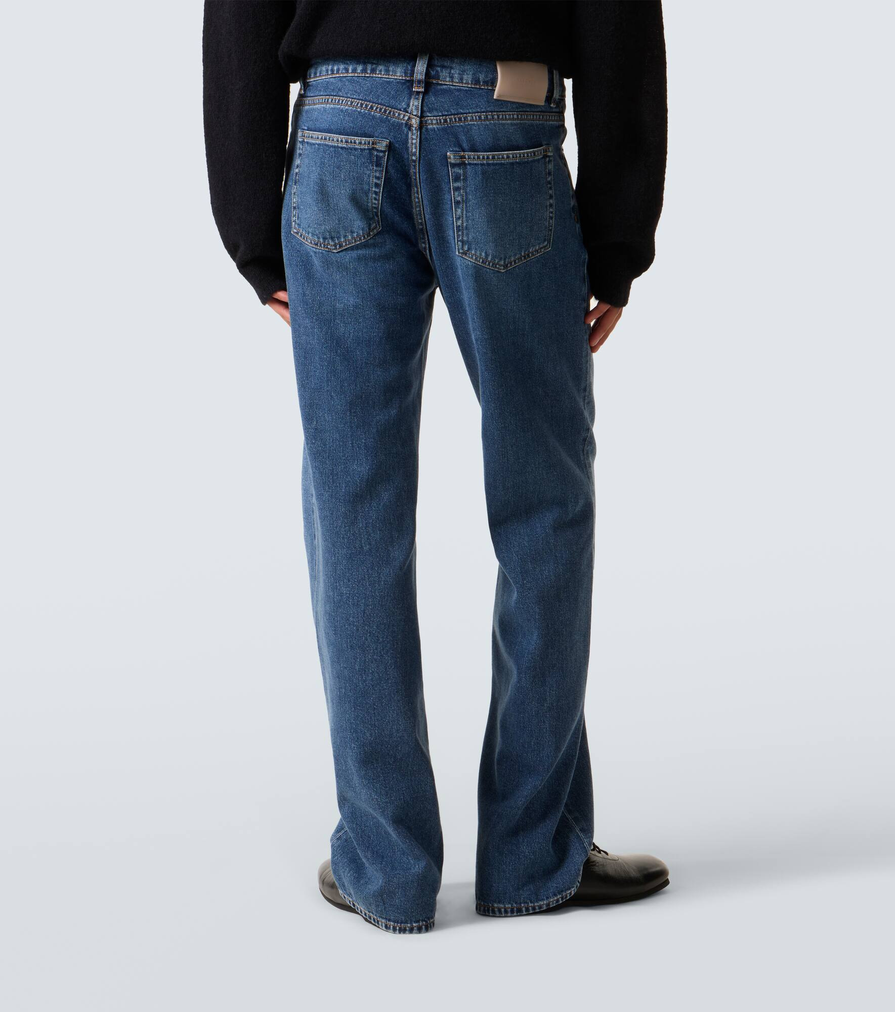 Mid-rise bootcut jeans - 4