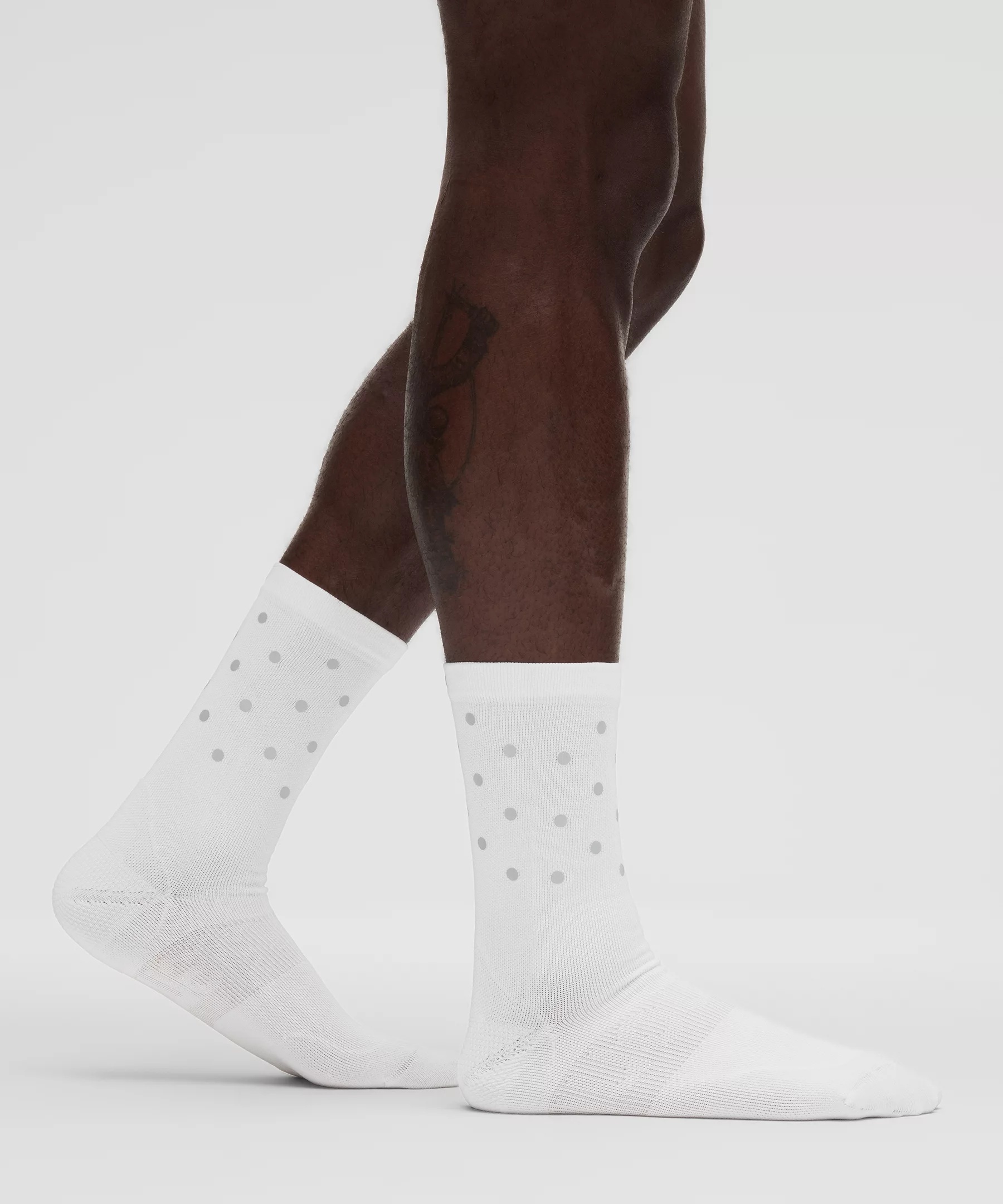 Men's Power Stride Crew Socks *Dot Reflective - 3