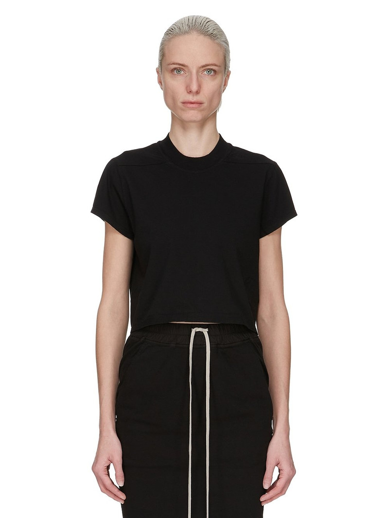 Black Hollywood Cropped Small Level T-shirt 1