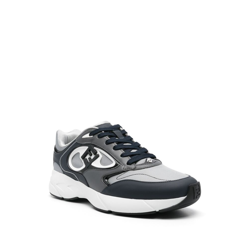 Fendi Grey Trainers - Low-Tops Men - 4