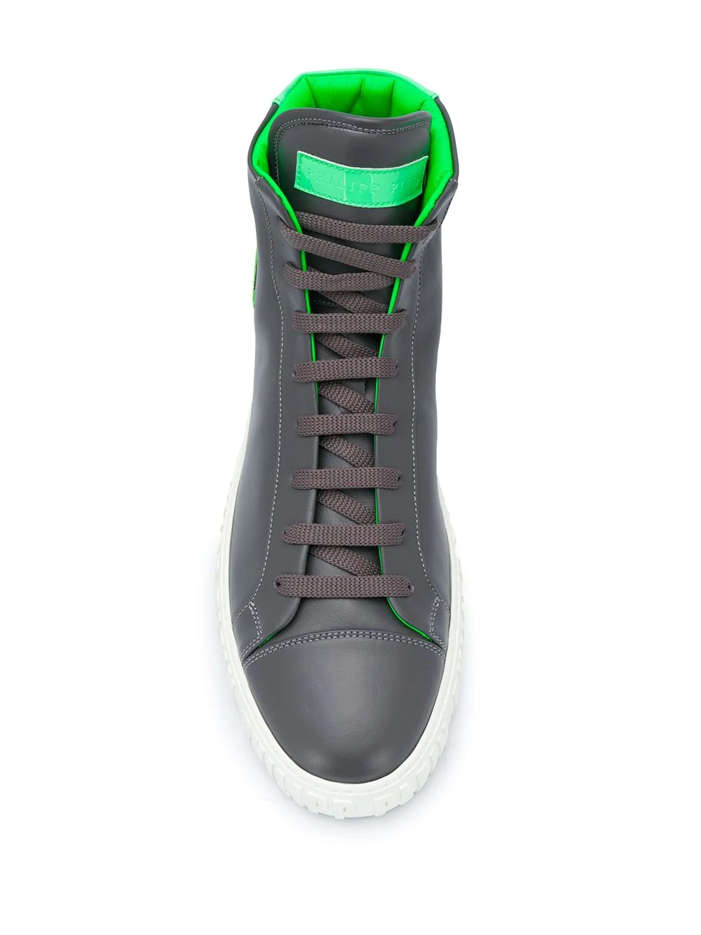 Skull high-top sneakers - 4