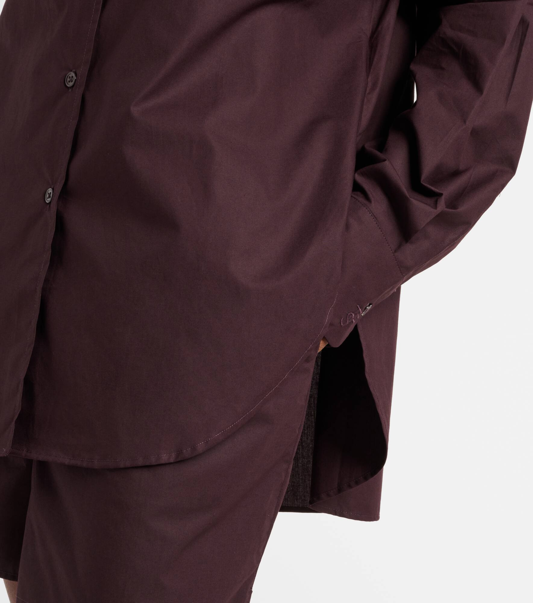 Lui cotton poplin shirt - 5