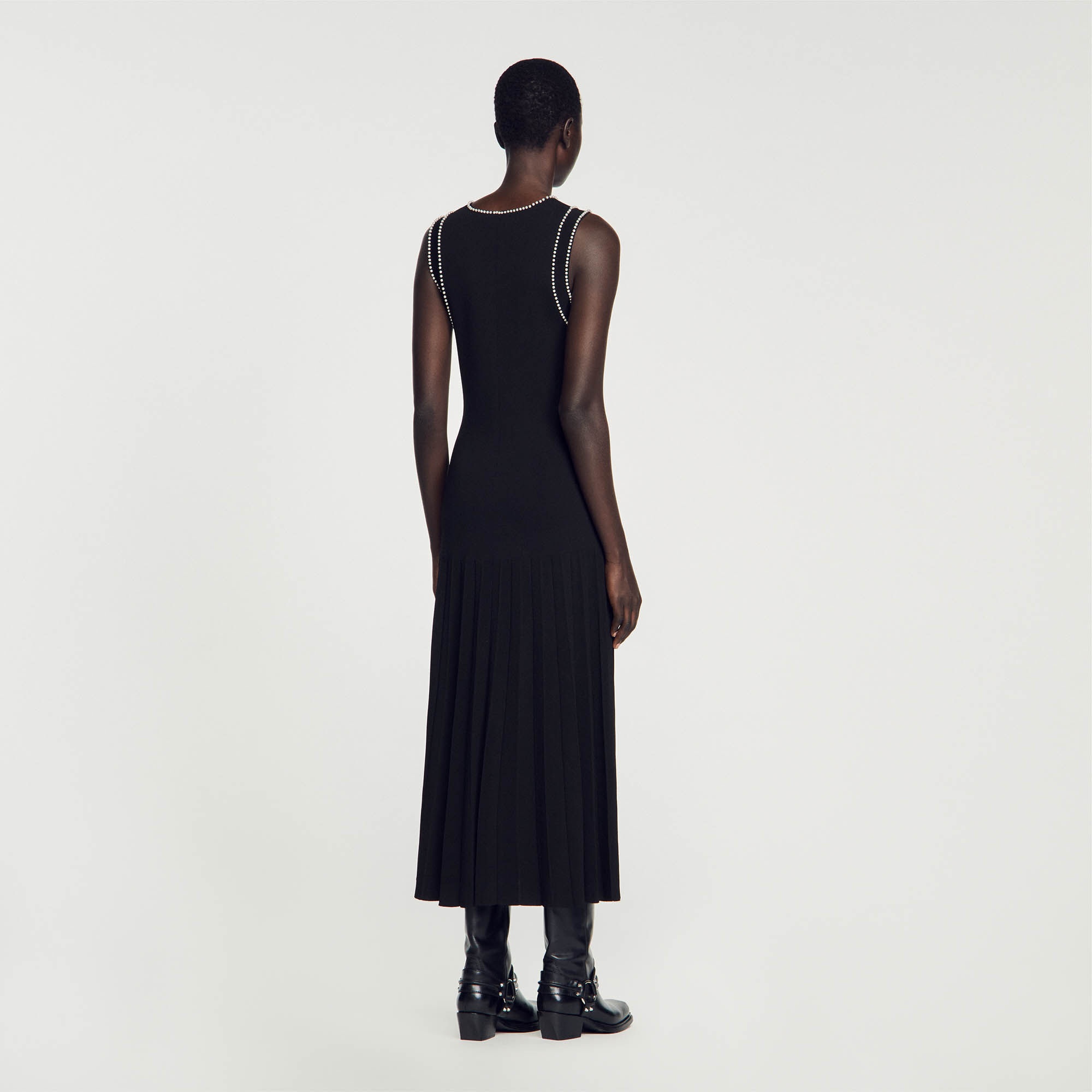KNIT MIDI DRESS - 6