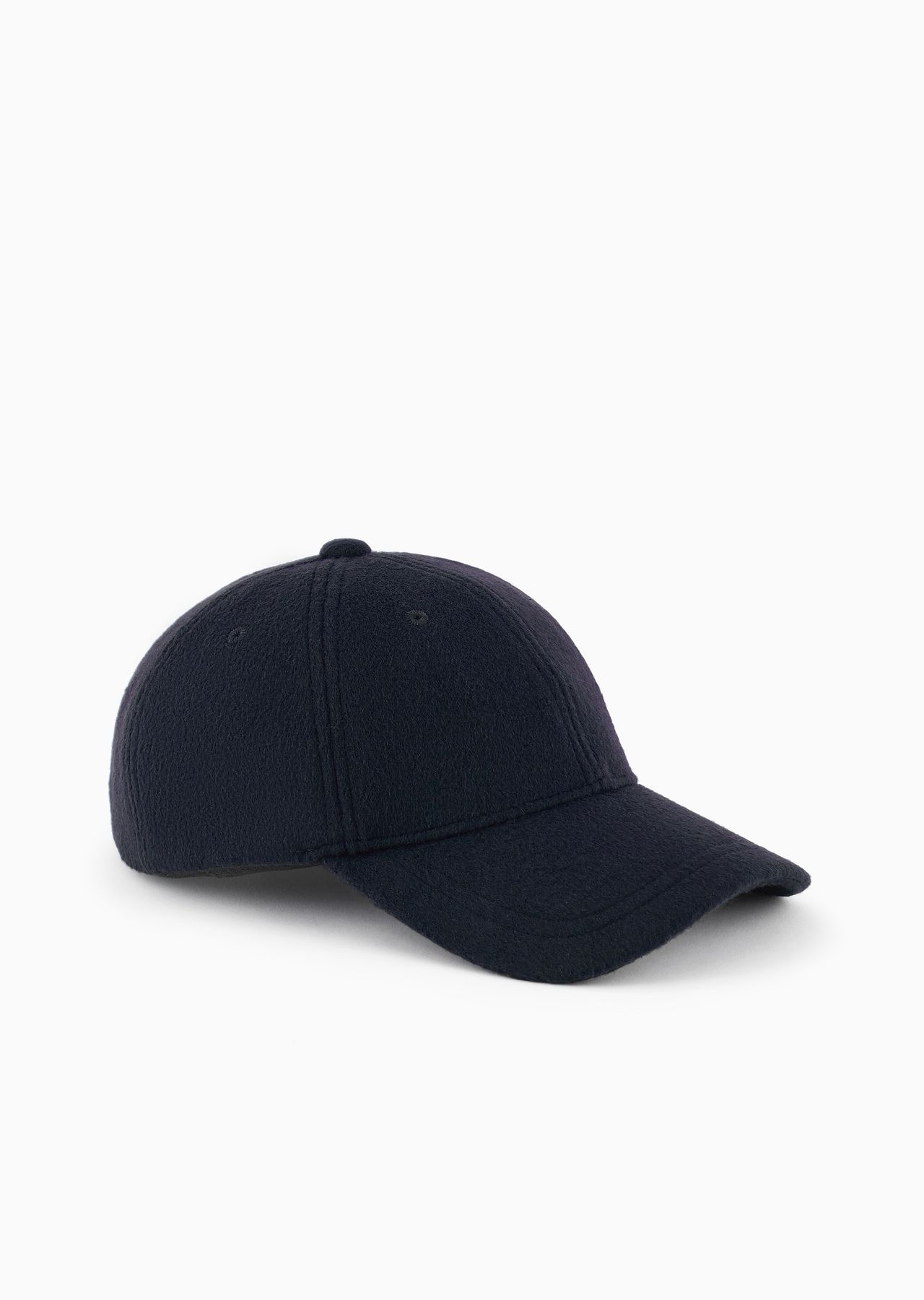 Wool cloth baseball cap - 1