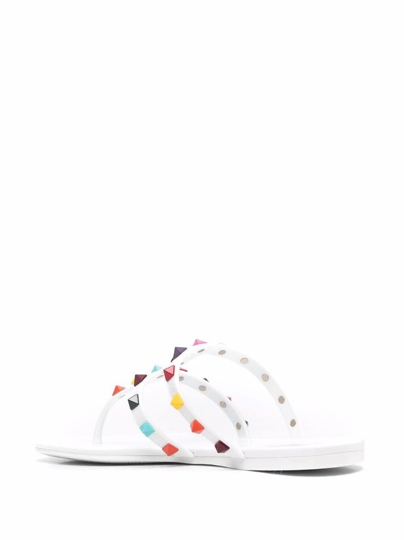 Rockstud thong flat sandals - 3