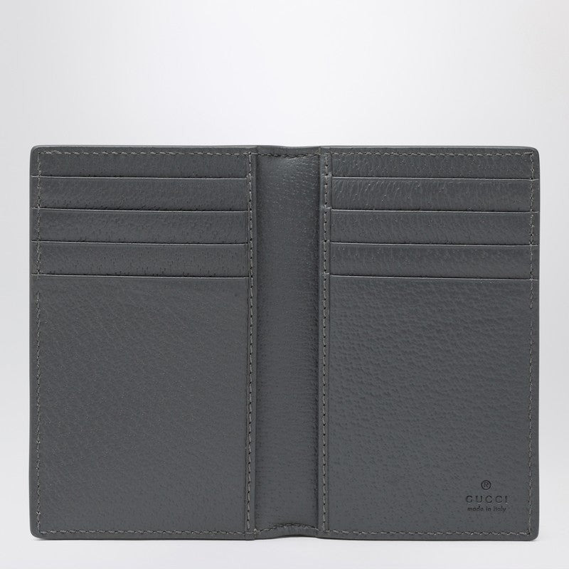 Gucci Long Gg Card Holder Black/Grey Men - 2
