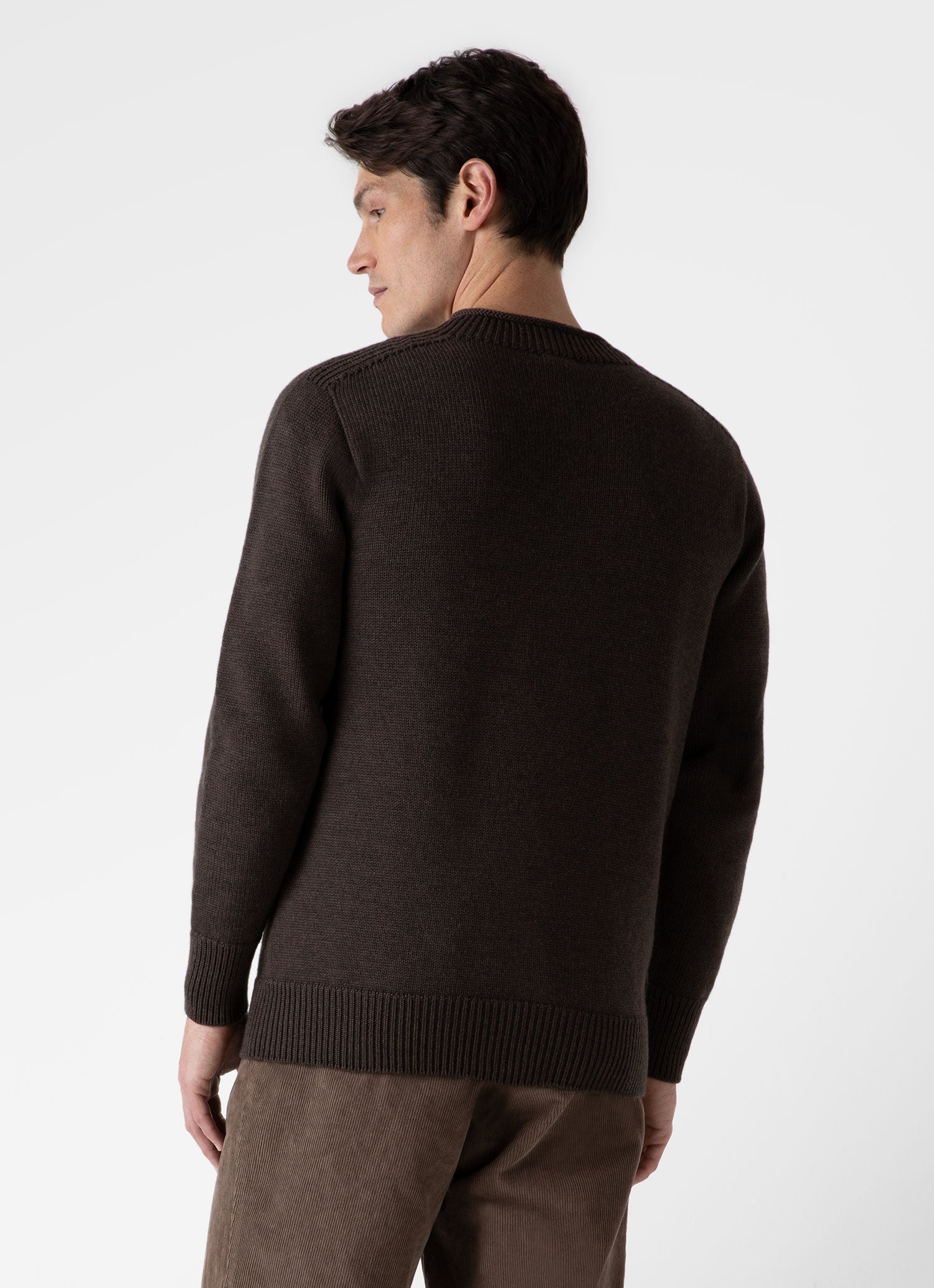 English Merino Fisherman Jumper - 4