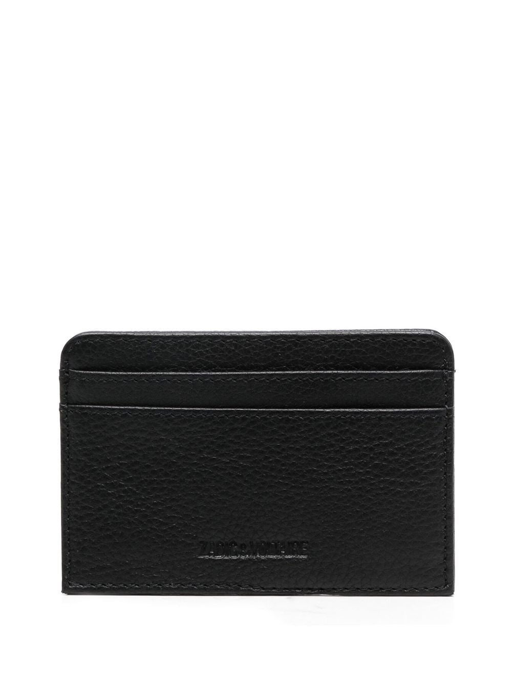 wing-charm leather cardholder - 2