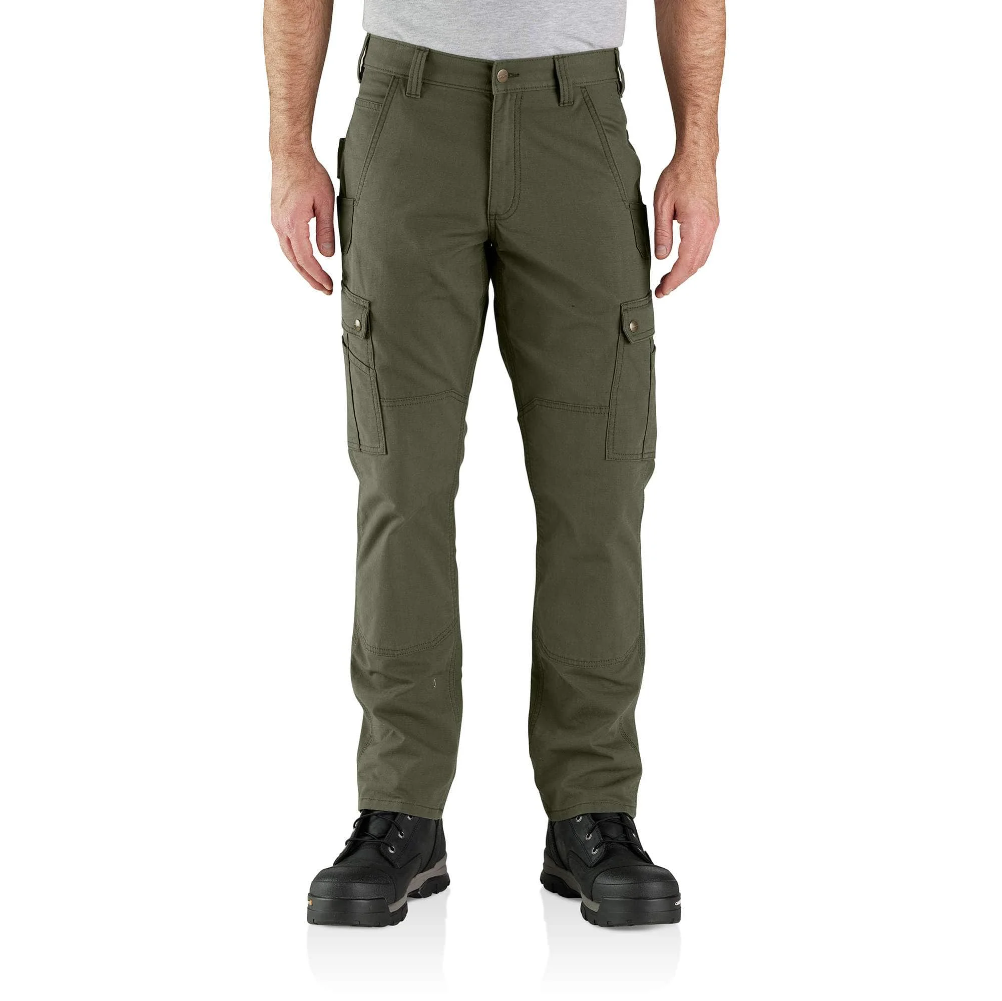 Relaxed Straight Ripstop Double-Front Cargo Pant - 1