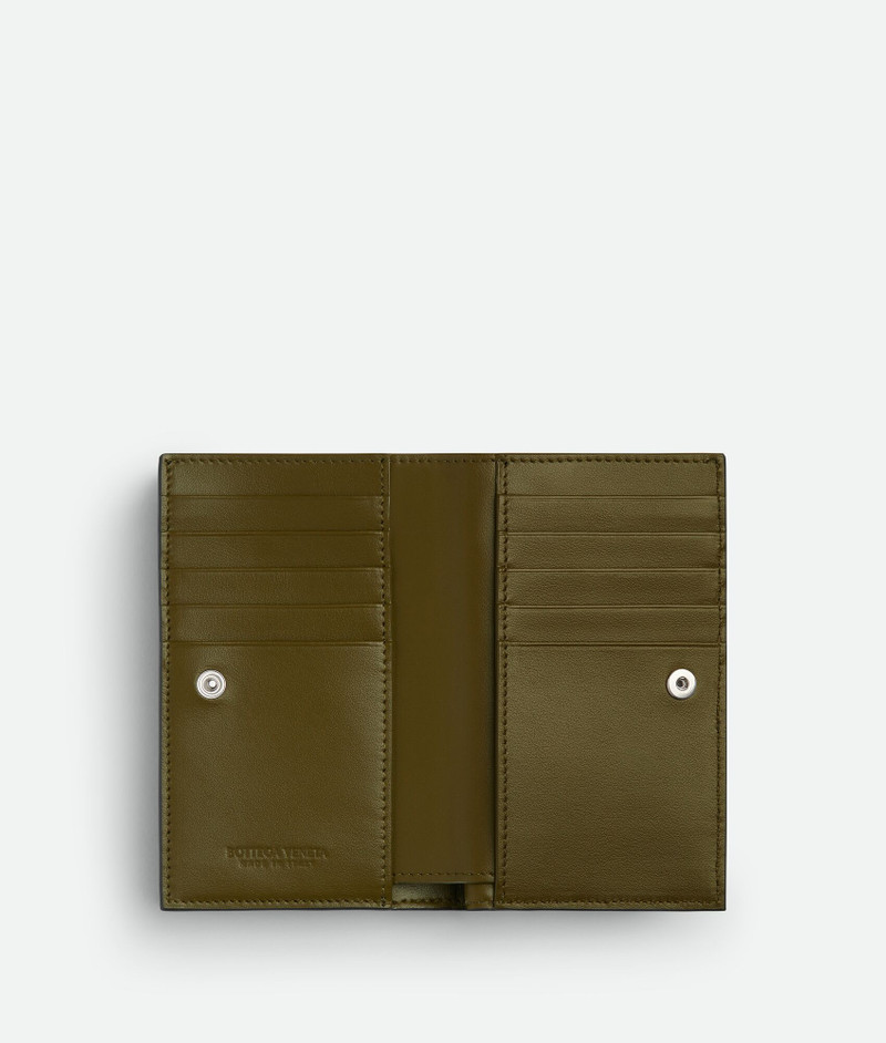 Bottega Veneta Intrecciato Medium Bi-Fold With L-Zip outlook