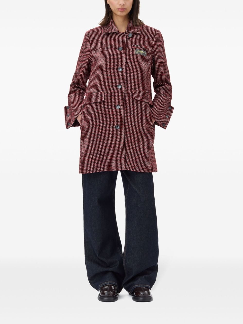 checked jacket - 2
