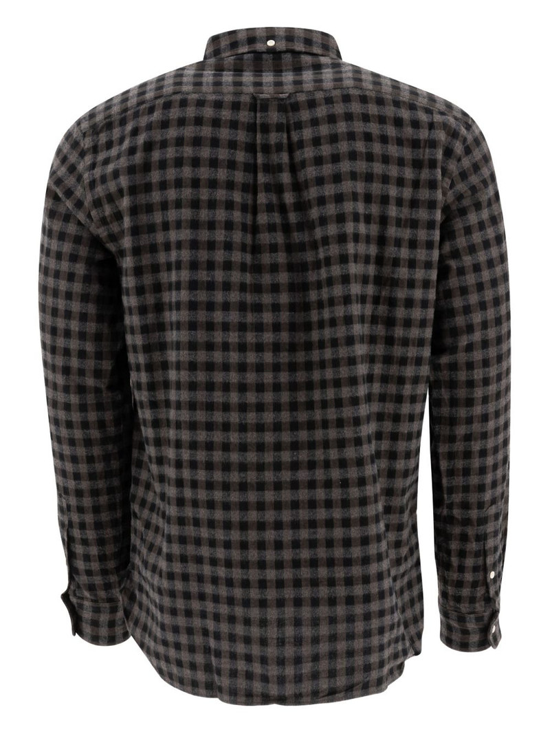 BEAMS PLUS Gingham-check cotton shirt outlook