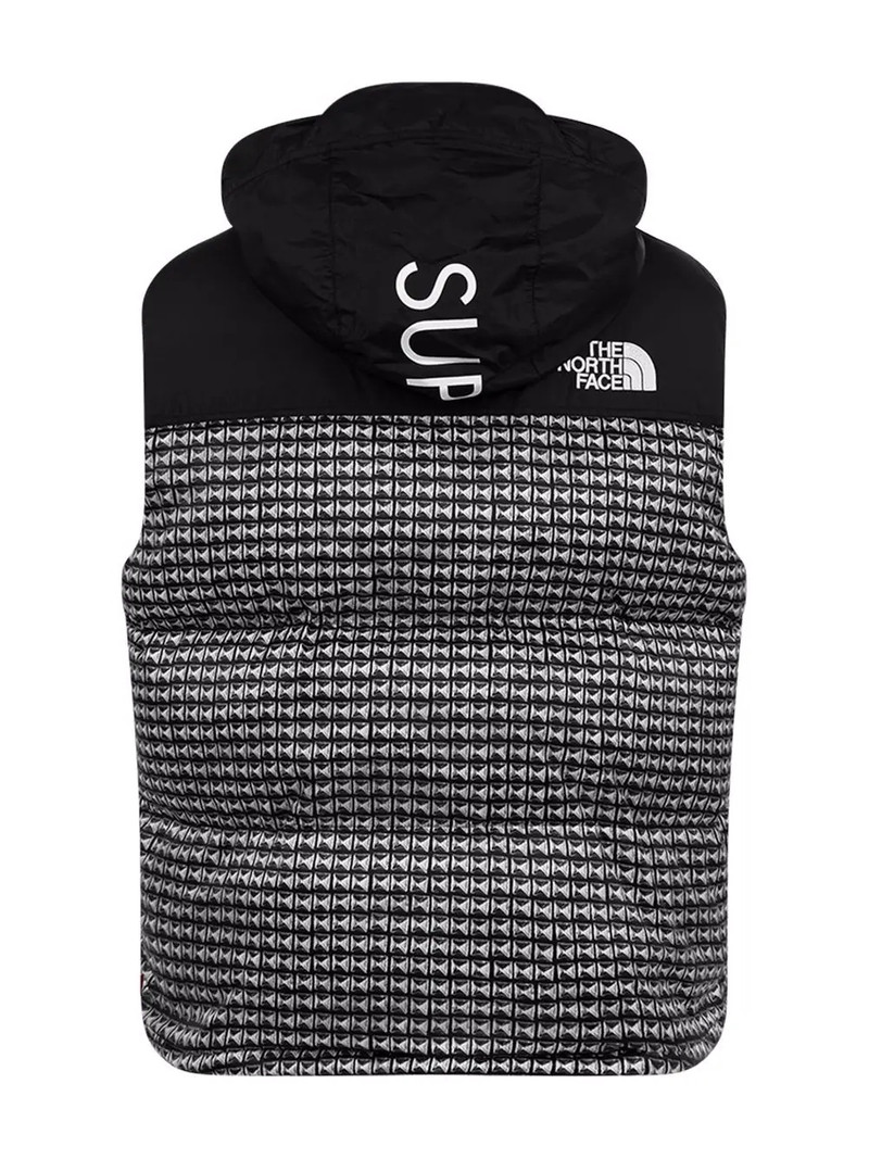 Supreme x The North Face studded-print vest outlook