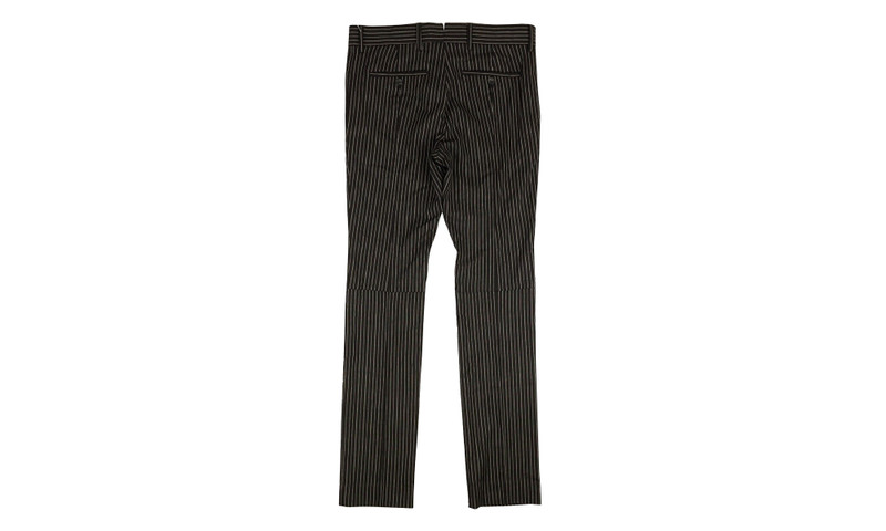 Palm Angels Pinstriped Pants "Black" outlook