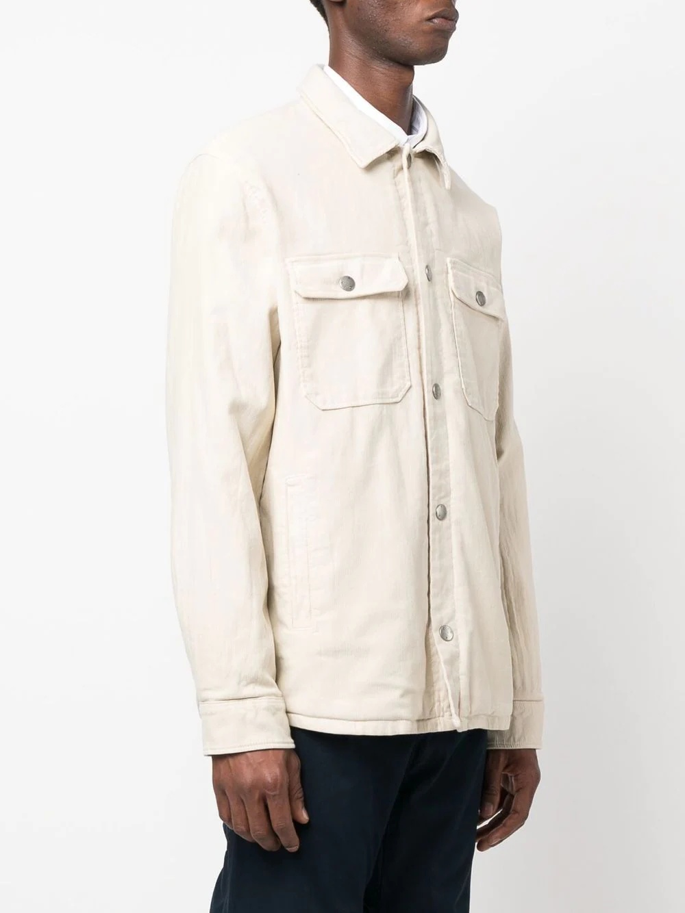 long-sleeve shirt jacket - 3