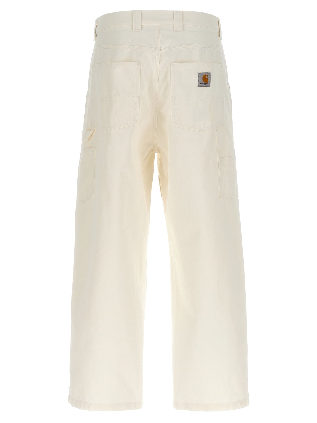 Wide Panel Jeans White - 2