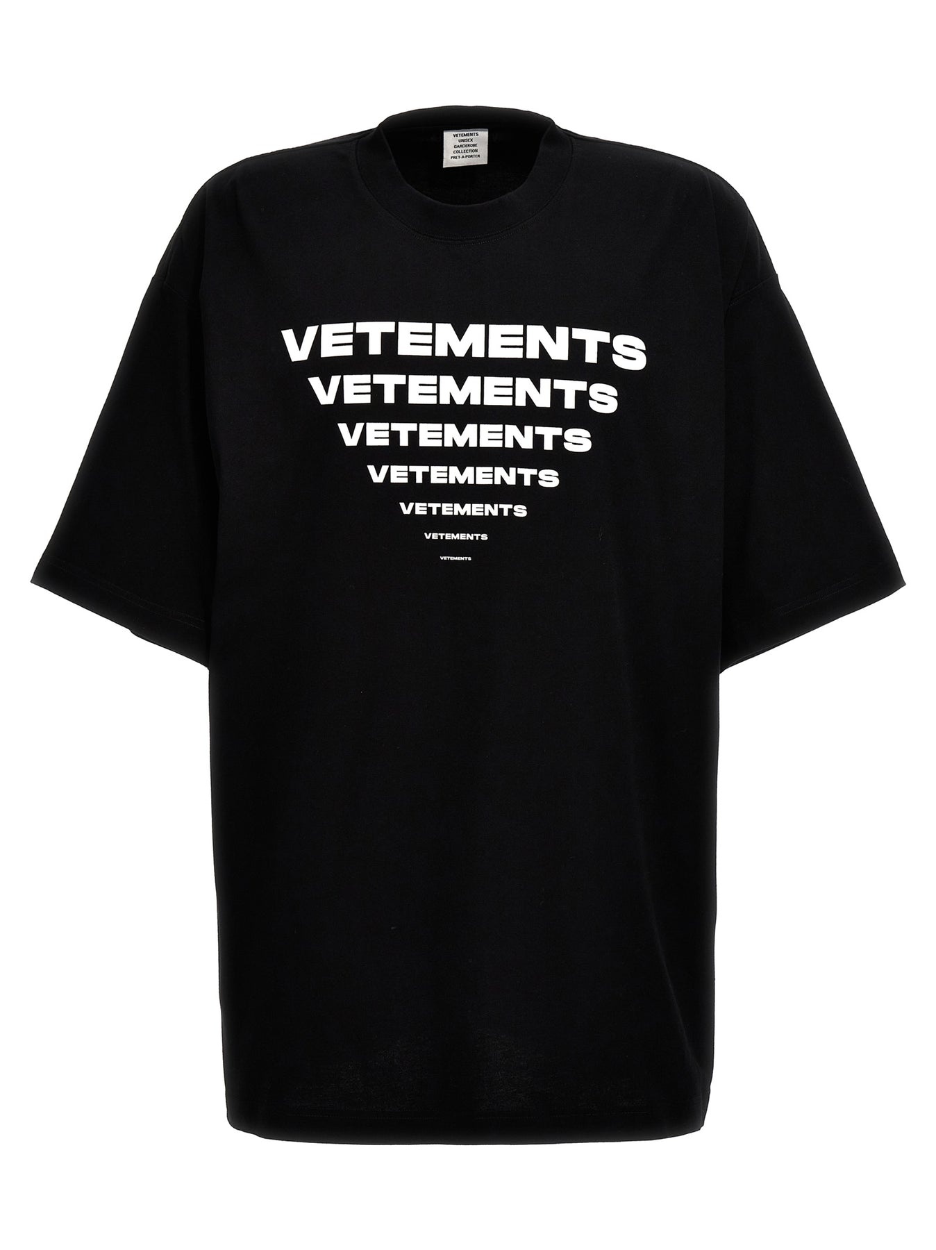 人気★関税込【VETEMENTS】 ピラミッドロゴ TシャツWhite Buy Vetements Pyramid Logo T-Shirt 'White' - UE64TR140W WHIT