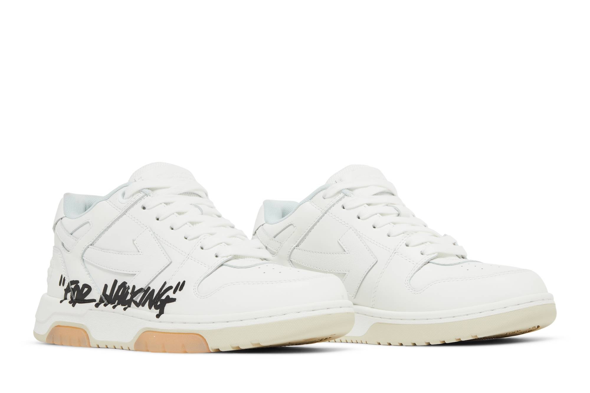 Off-White Wmns Out of Office 'For Walking - White Black' - 8