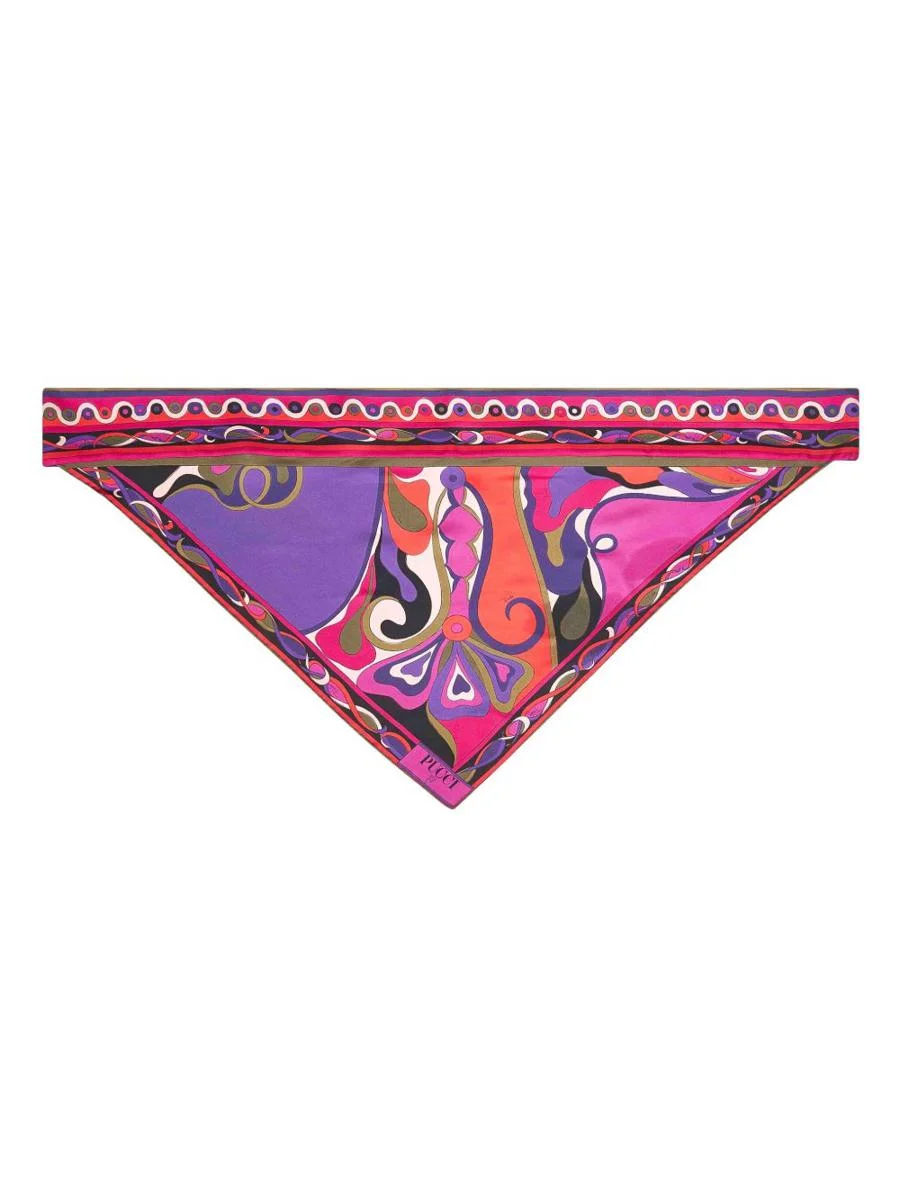 Pucci Printed Silk Foulard - 1