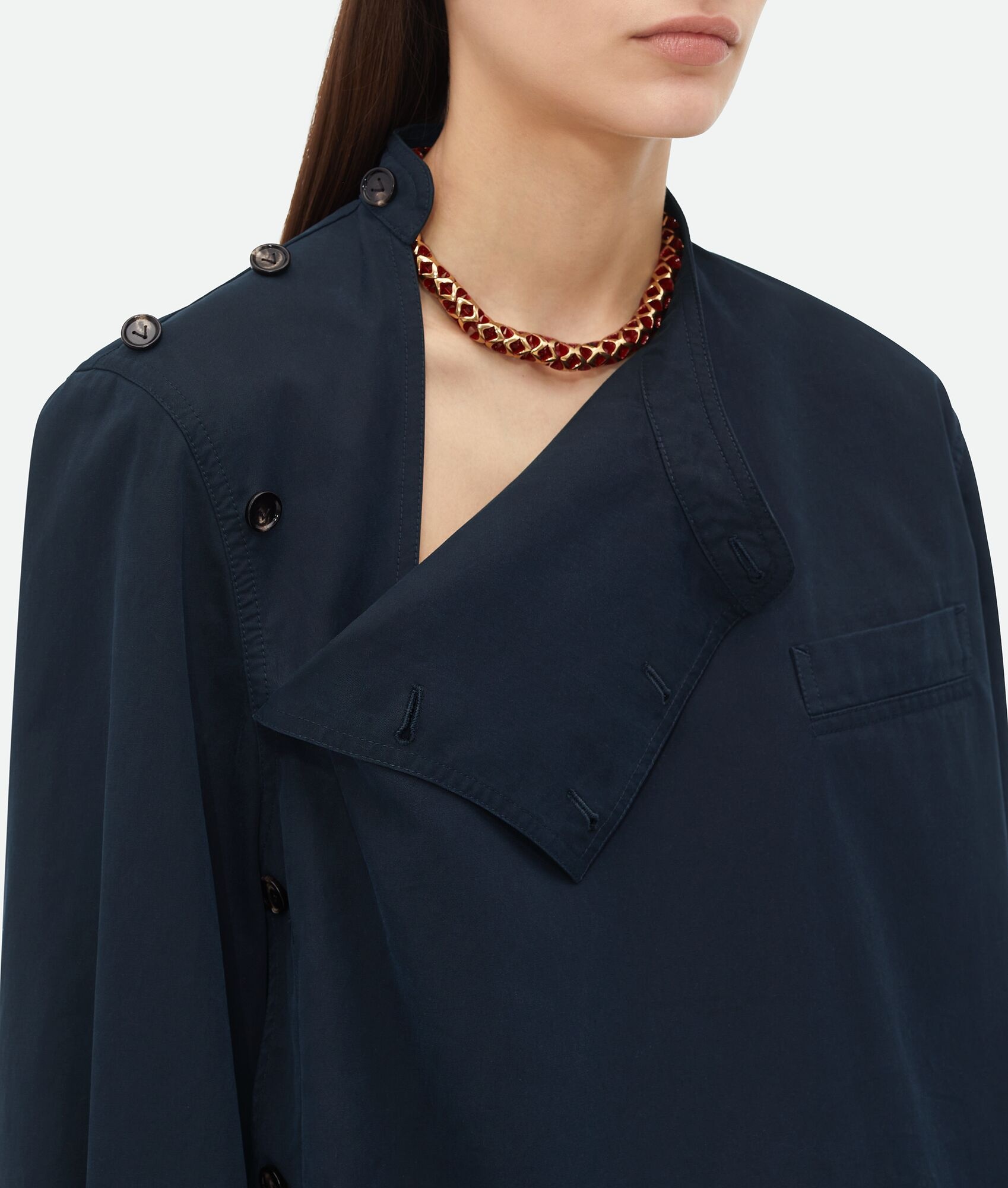 Light Cotton Twill Shirt - 5