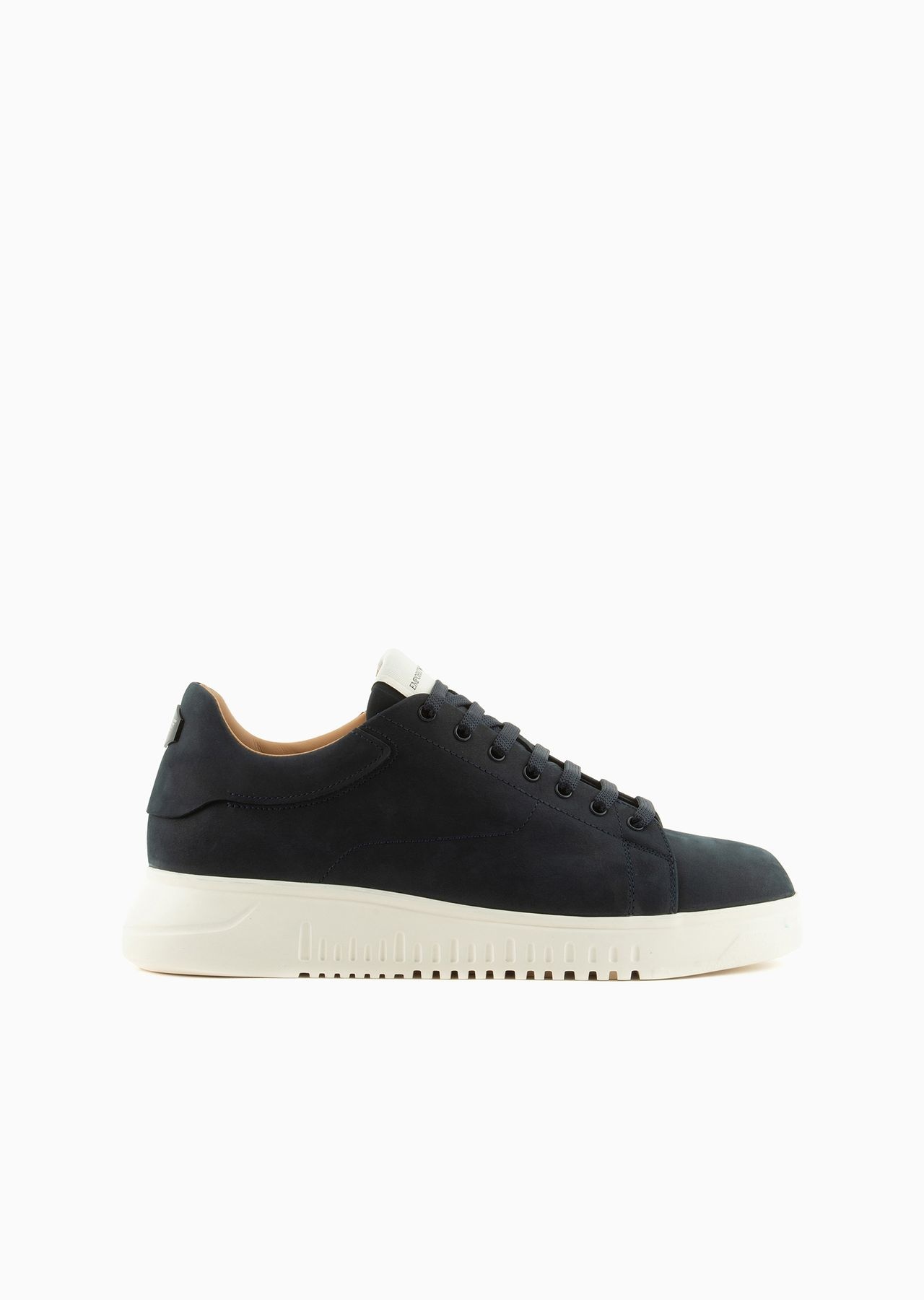 Nubuck sneakers with knurled soles - 1