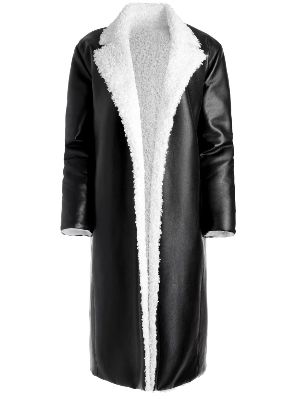 Alice Olivia Shan reversible mid-length coat farfetch REVERSIBLE