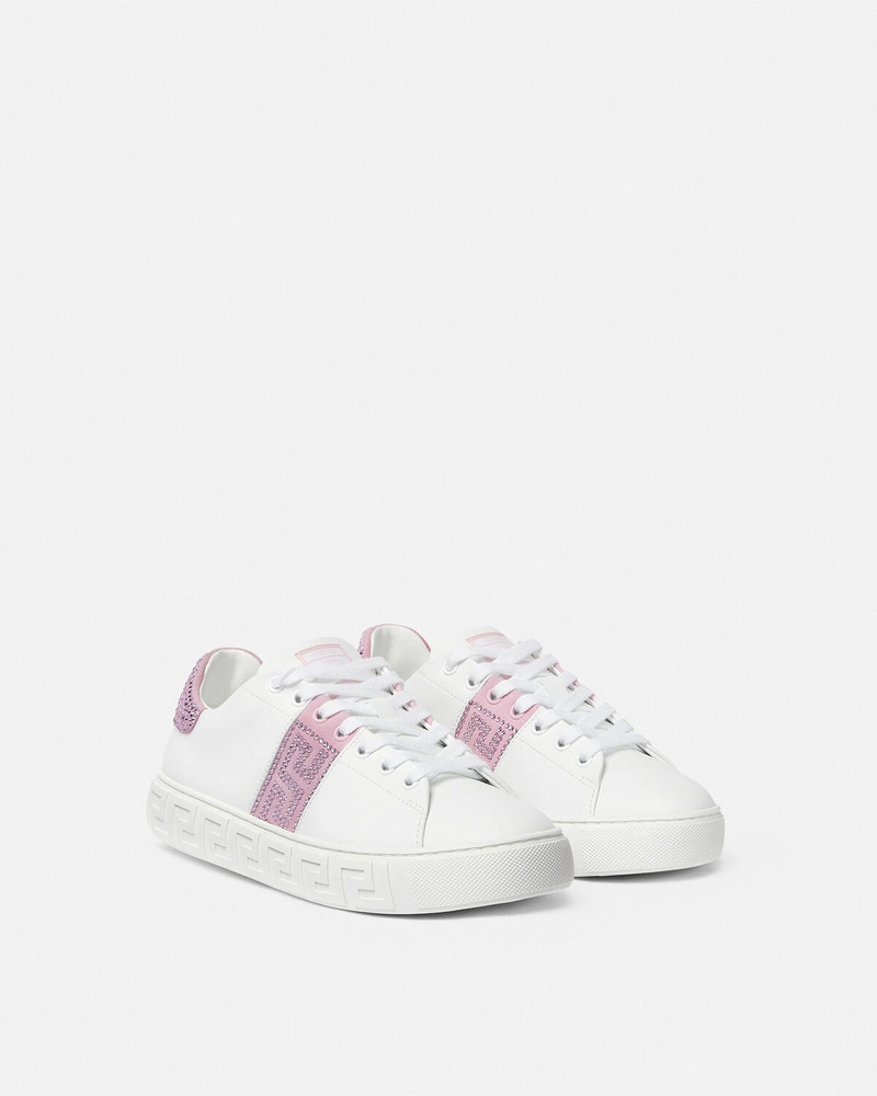 VERSACE Crystal Greca Sneakers outlook