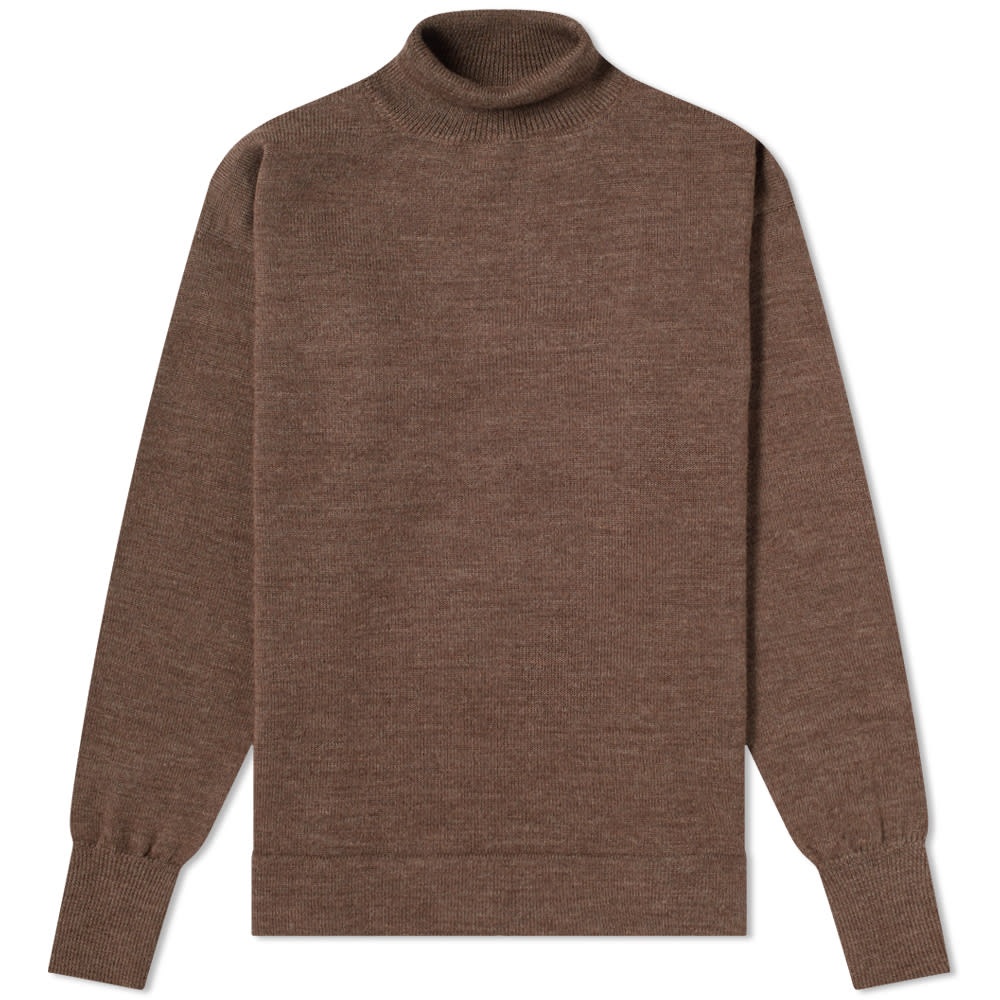 Maison Margiela Elbow Patch Turtle Neck Knit - 1