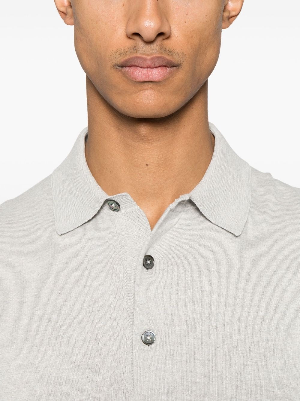 cotton polo shirt - 4
